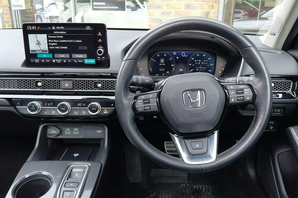 Honda Civic 2.0 Ehev Advance Cvt Red #12