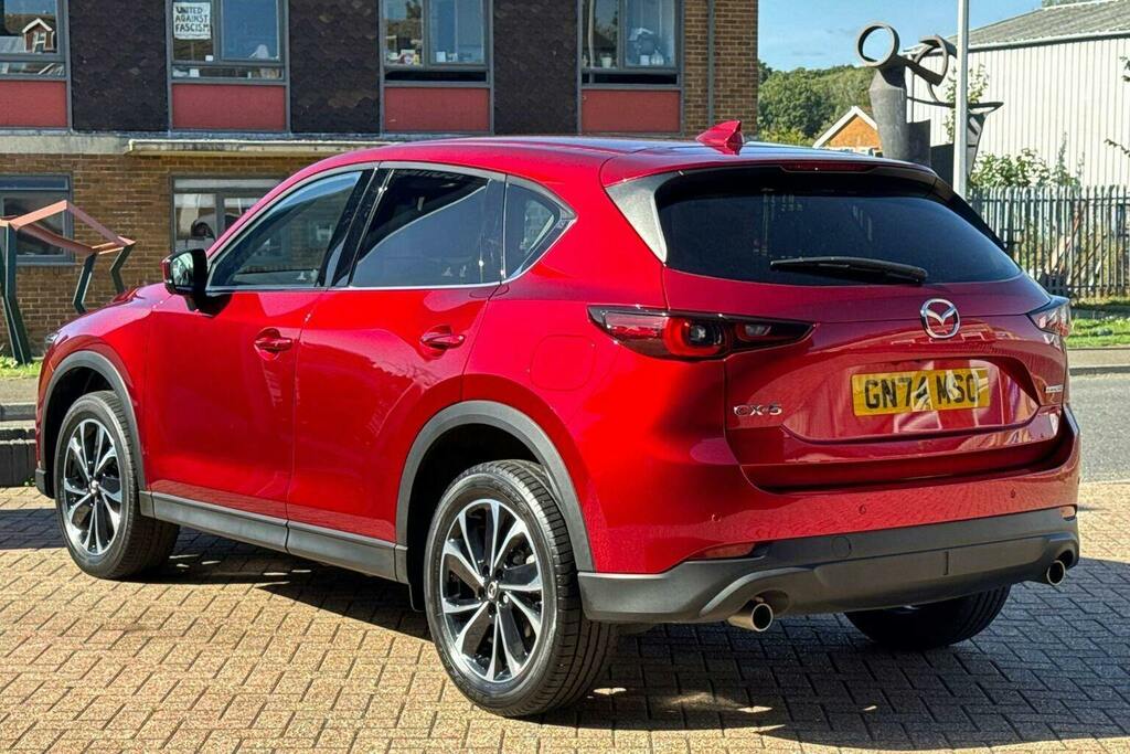 Mazda CX-5 2.0 E Skyactiv G Mhev Exclusive Line Suv Petro Red #5