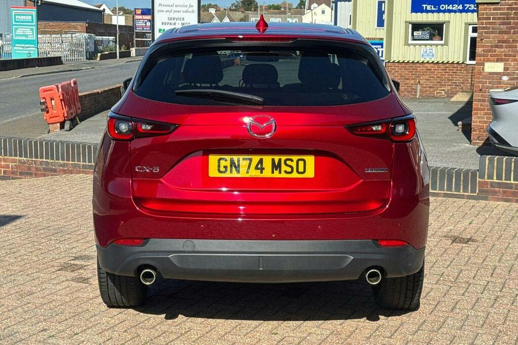 Mazda CX-5 2.0 E Skyactiv G Mhev Exclusive Line Suv Petro Red #4