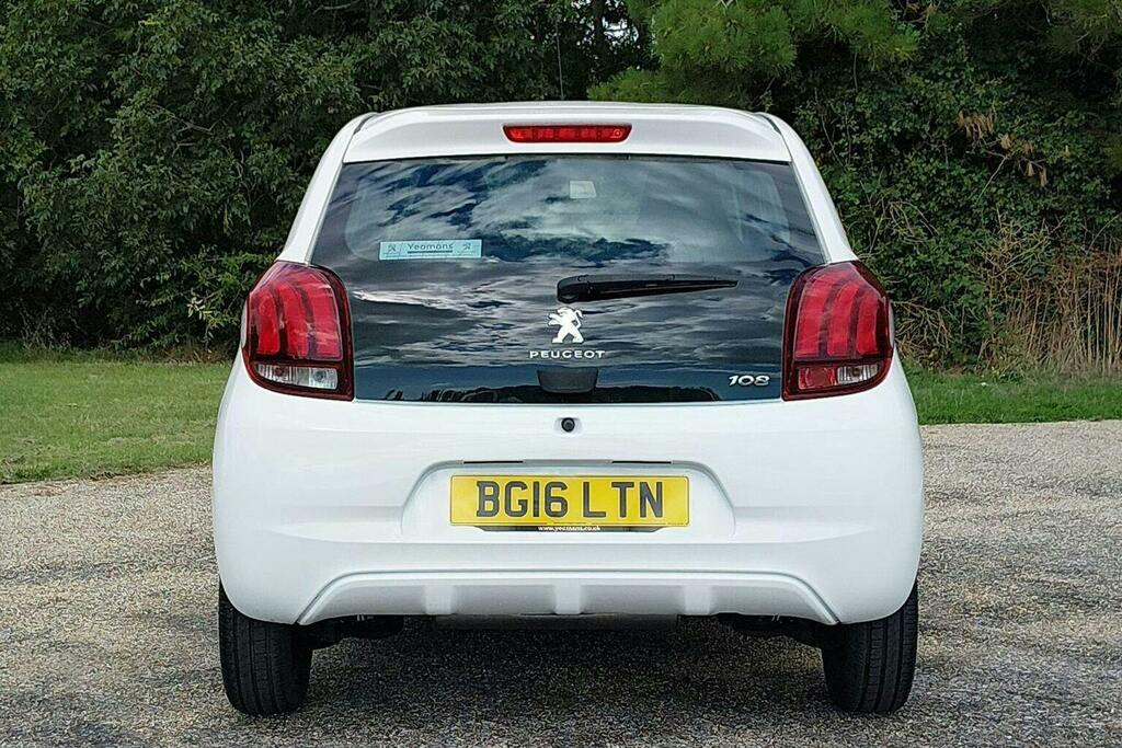 Peugeot 108 1.0 Active Hatchback White #4