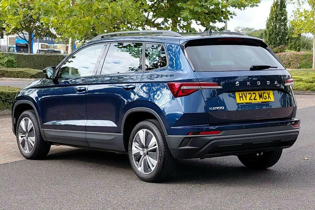 Skoda Karoq 1.5 Tsi Act Se Drive Suv Blue #5