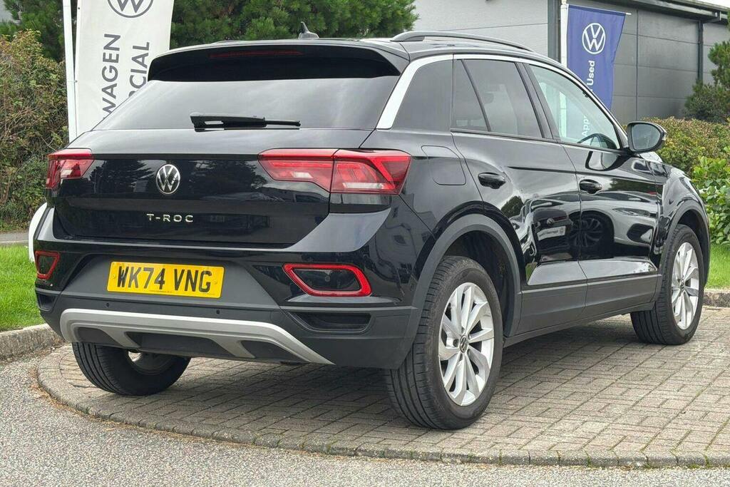 Volkswagen T-Roc 1.5 Tsi Match Suv Black #3