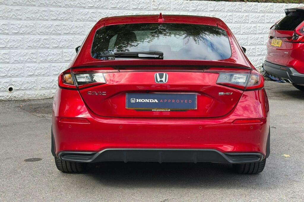 Honda Civic 2.0 H I Mmd Advance Hatchback Hybrid Ec Red #4