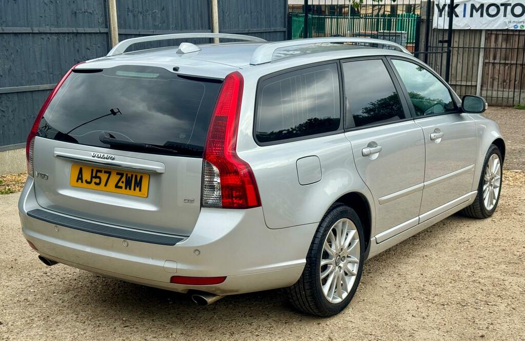 Volvo V50 Se Lux Silver #4