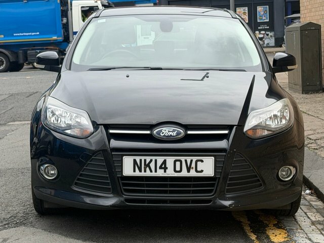 Ford Focus 2014 1.6 Tdci Zetec Hatchback Eu NK14OVC Black #5