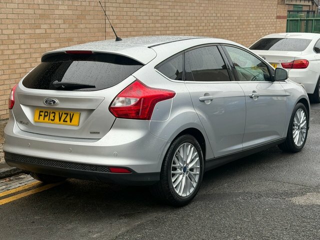 Ford Focus 2013 1.6 Tdci Titanium Hatchback FP13VSV Silver #4