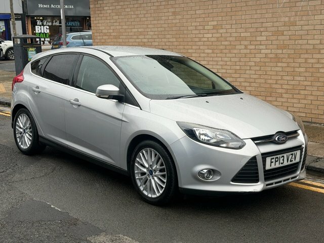 Ford Focus 2013 1.6 Tdci Titanium Hatchback FP13VSV Silver #2