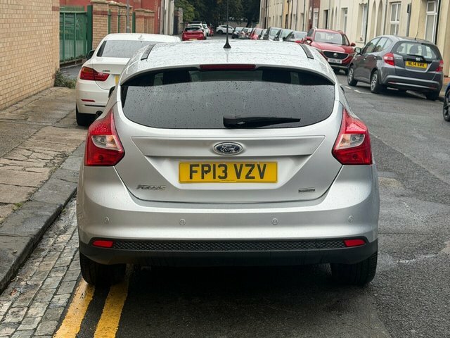 Ford Focus 2013 1.6 Tdci Titanium Hatchback FP13VSV Silver #5