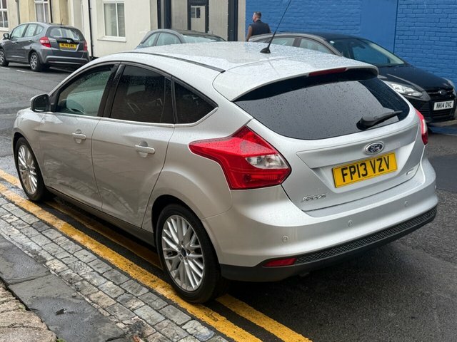 Ford Focus 2013 1.6 Tdci Titanium Hatchback FP13VSV Silver #6