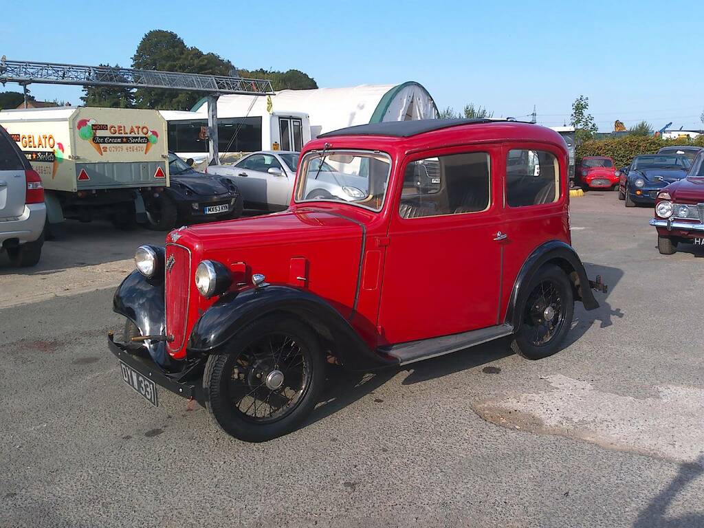 Austin Seven Ruby DYW331 Red