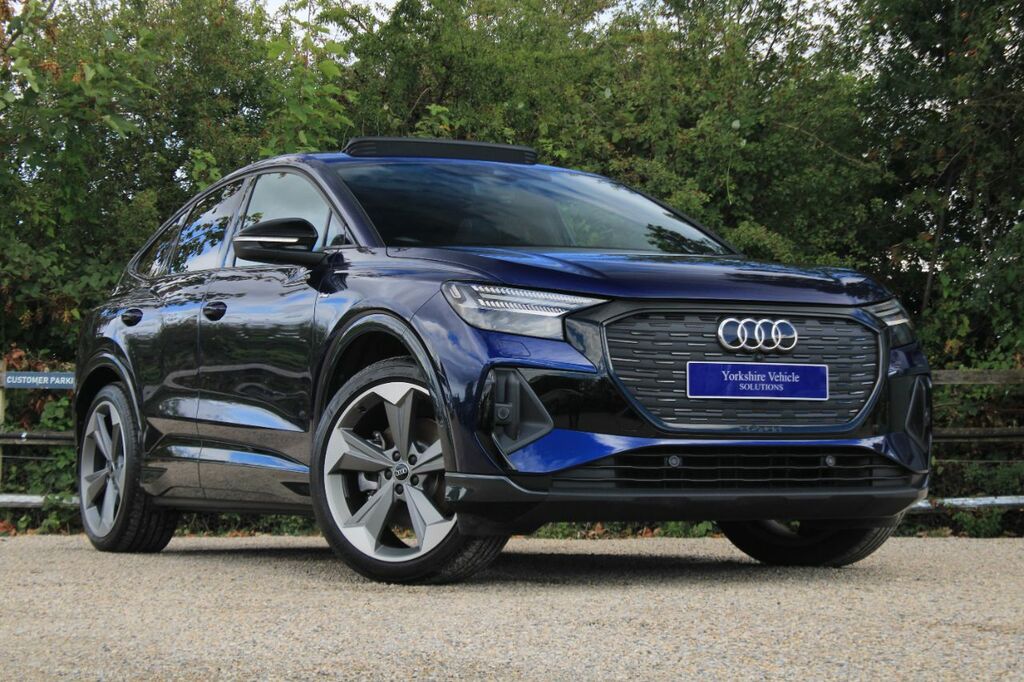 Audi Q4 E Tron 40 Vorsprung Sportback 82Kwh Blue