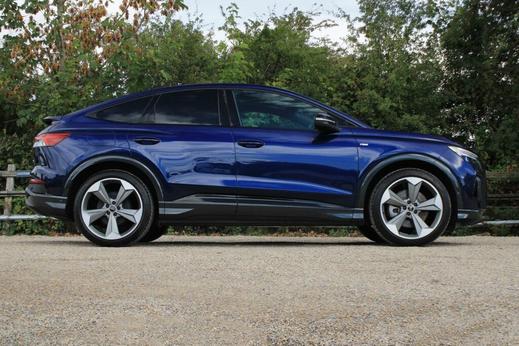Audi Q4 E Tron 40 Vorsprung Sportback 82Kwh Blue #2