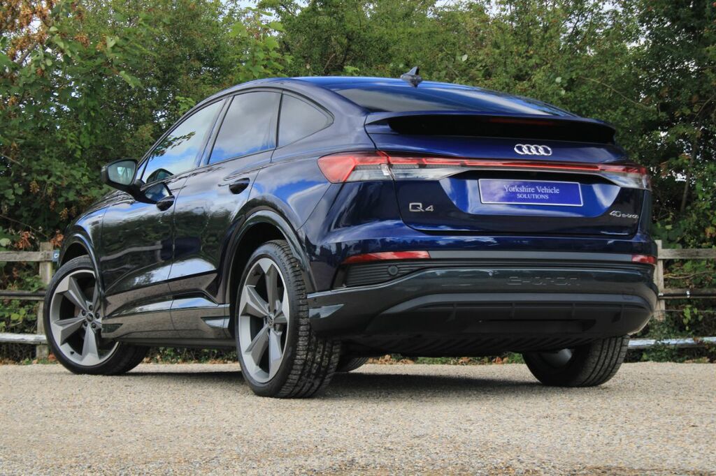 Audi Q4 E Tron 40 Vorsprung Sportback 82Kwh Blue #3