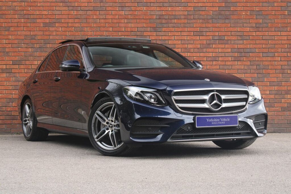 Mercedes-Benz E Class 2.0 E220d Amg Line Premium Plus Saloon Diese Blue