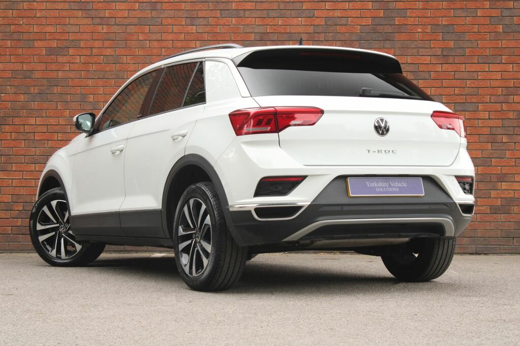 Volkswagen T-Roc 1.5 Tsi Evo United Euro 6 Ss White #3