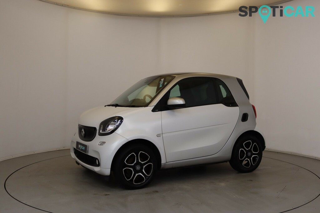 Smart Fortwo Coupe 0.9 Turbo Prime Premium Plus White #4