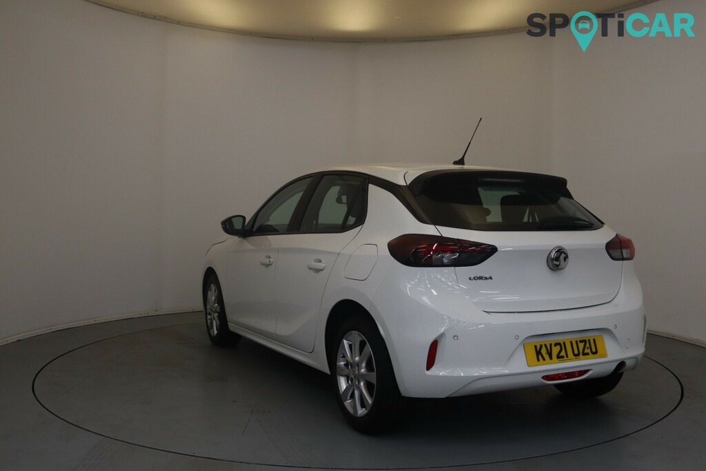 Vauxhall Corsa 1.2 Turbo Se Premium KV21UZU White #5