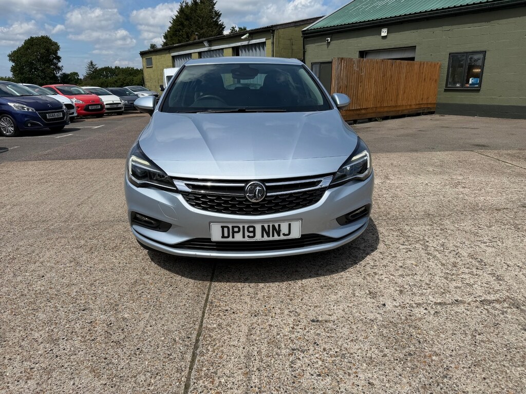 Vauxhall Astra 1.4T 16V 150 Sri DP19NNJ Silver #2
