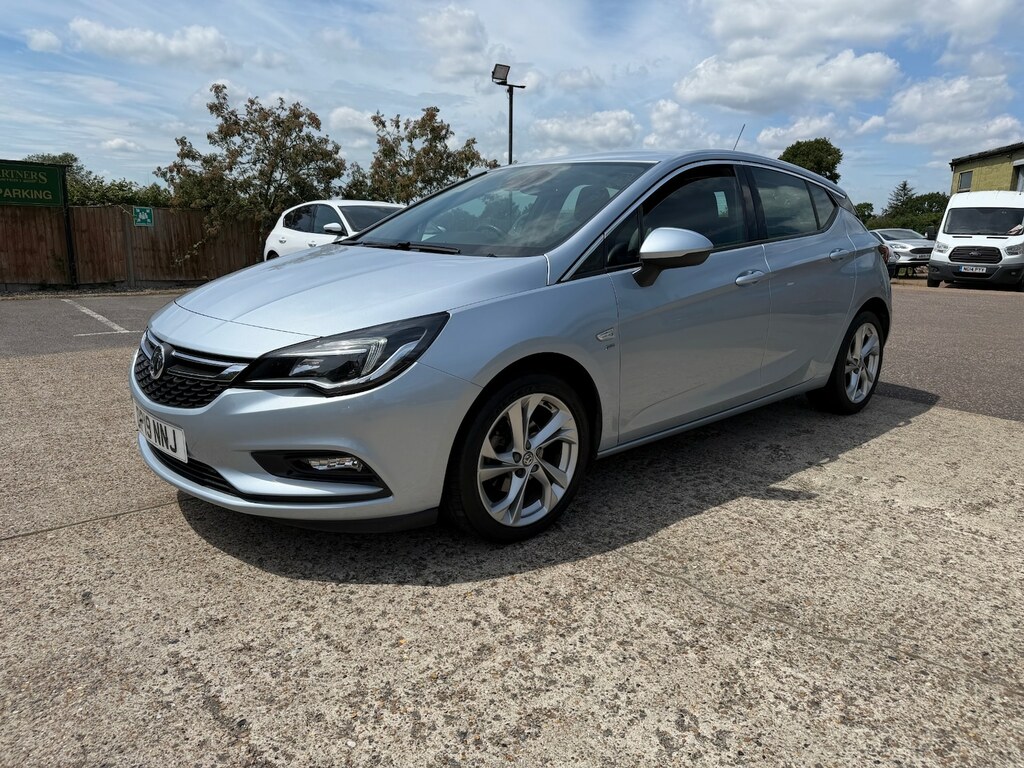 Vauxhall Astra 1.4T 16V 150 Sri DP19NNJ Silver #3