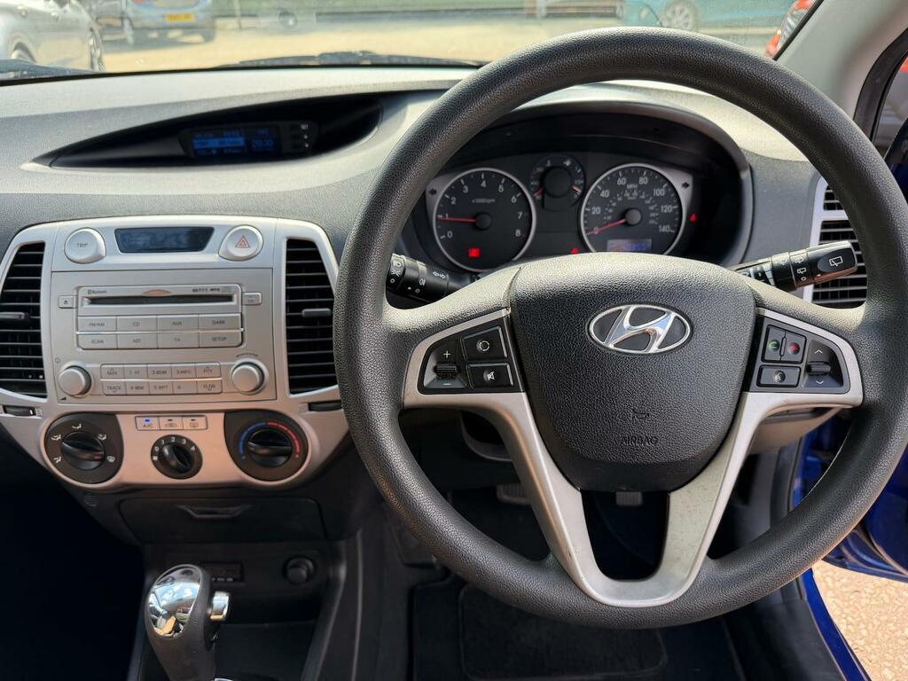 Hyundai I20 1.4 Comfort Blue #6