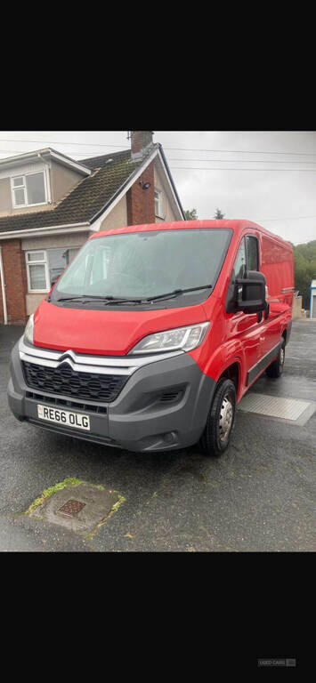 Citroen Relay 2.0 Bluehdi H1 Van 110Ps Enterprise Red