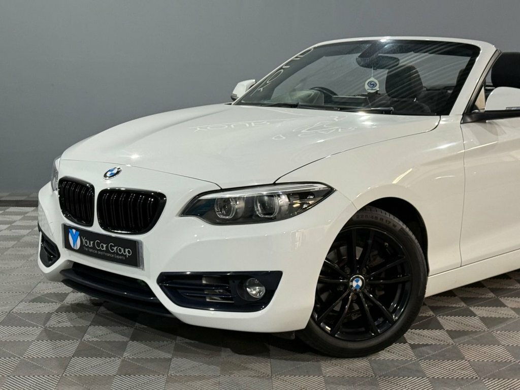 BMW 2 Series 1.5 218I Gpf Sport Convertible Eur White #3
