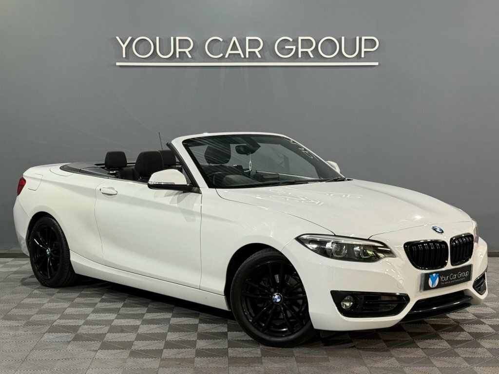 BMW 2 Series 1.5 218I Gpf Sport Convertible Eur White