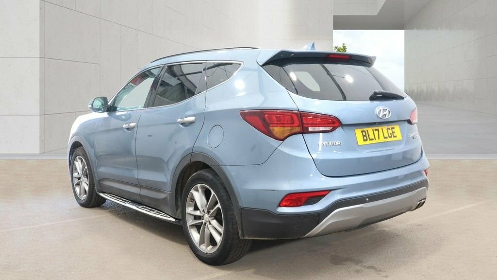 Hyundai Santa Fe 2.2L Premium Se Blue #2