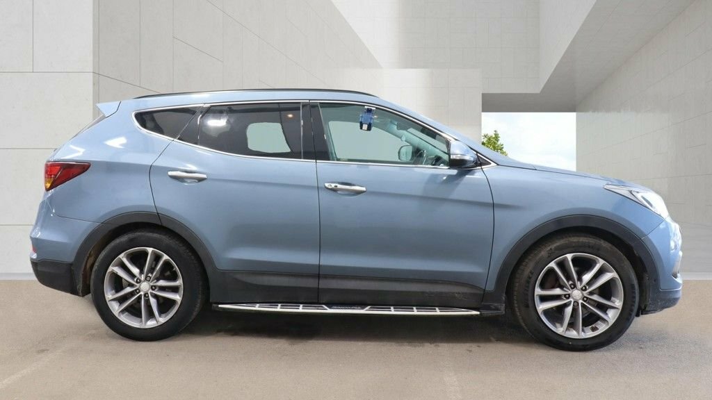 Hyundai Santa Fe 2.2L Premium Se Blue #4