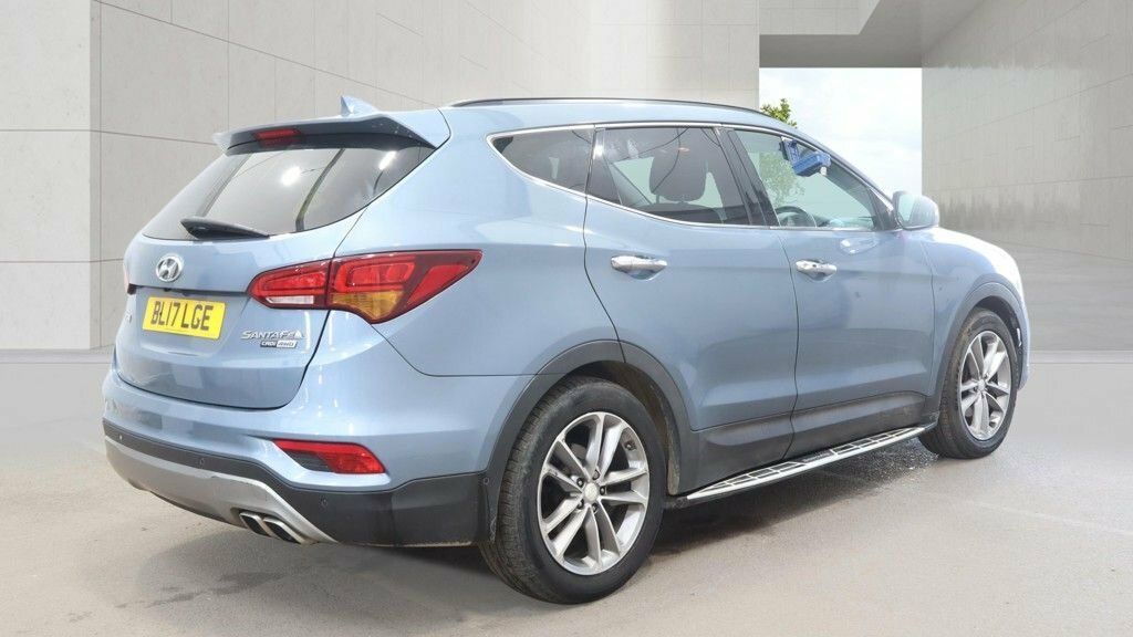 Hyundai Santa Fe 2.2L Premium Se Blue #3