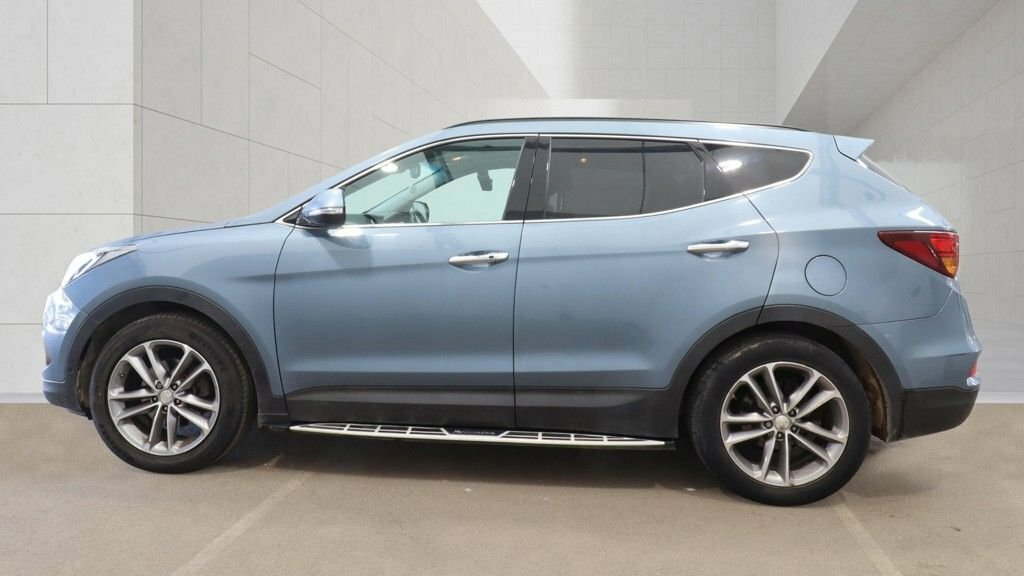 Hyundai Santa Fe 2.2L Premium Se Blue #5
