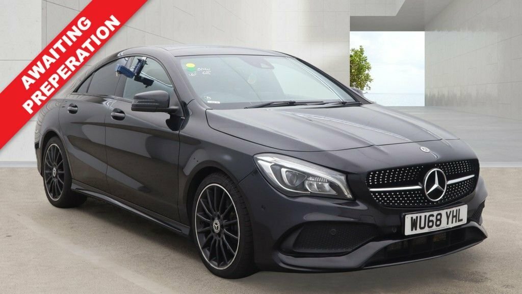 Mercedes-Benz CLA Class 2.1L Amg Line Night Edition Black
