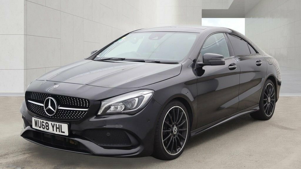 Mercedes-Benz CLA Class 2.1L Amg Line Night Edition Black #2