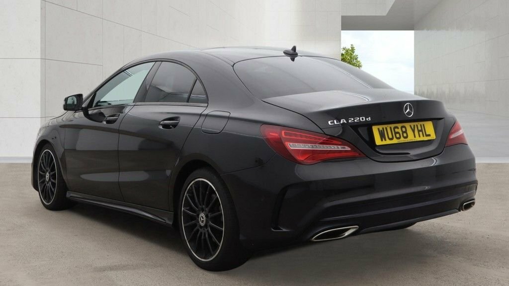 Mercedes-Benz CLA Class 2.1L Amg Line Night Edition Black #3
