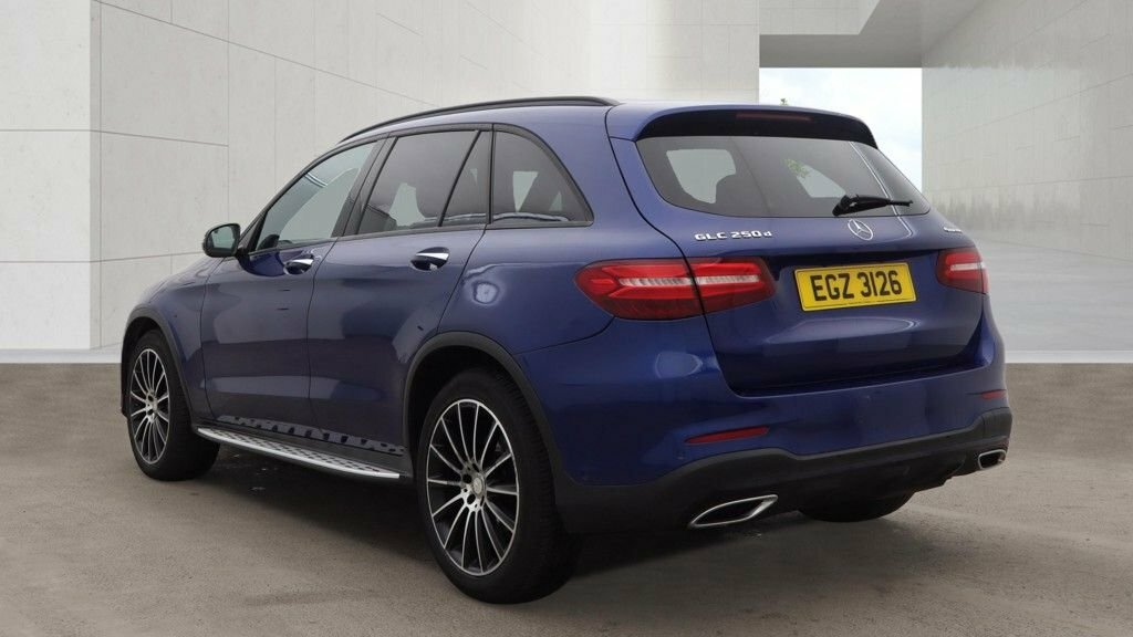 Mercedes-Benz GLC Class 2.1L Amg Line Blue #3