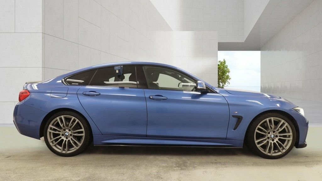 BMW 4 Series Gran Coupe 2L M Sport Blue #4