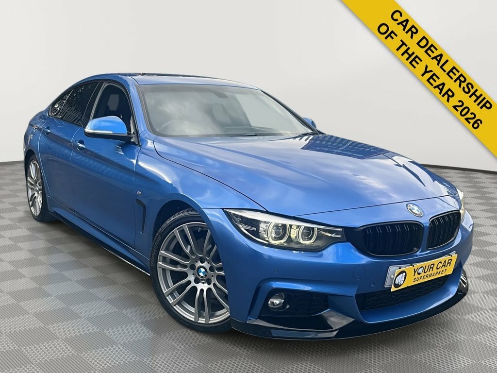 BMW 4 Series Gran Coupe 2L M Sport Blue
