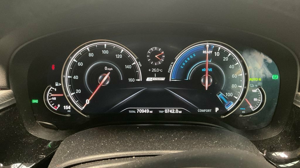 BMW 5 Series Blue #12