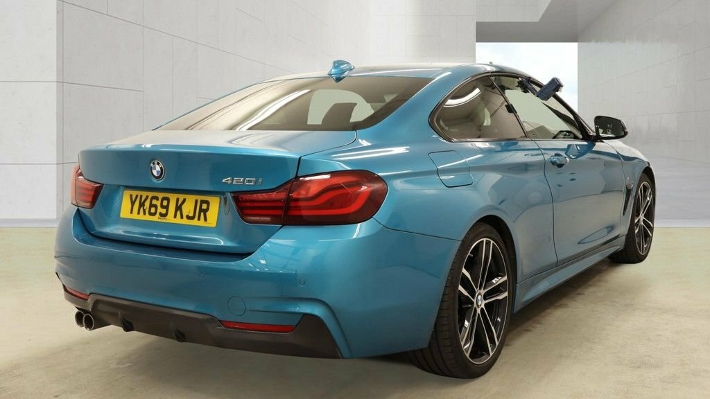 BMW 4 Series Gran Coupe 2L M Sport Blue #4