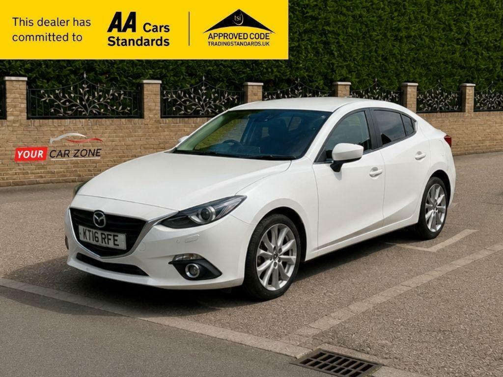 Mazda 3 2.2 Skyactiv-d Sport Nav Fastback White