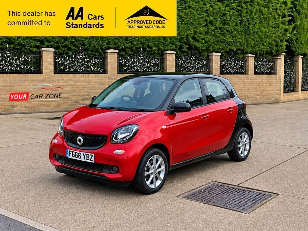Smart Forfour 1.0 Passion Twinamic Euro 6 S S Red