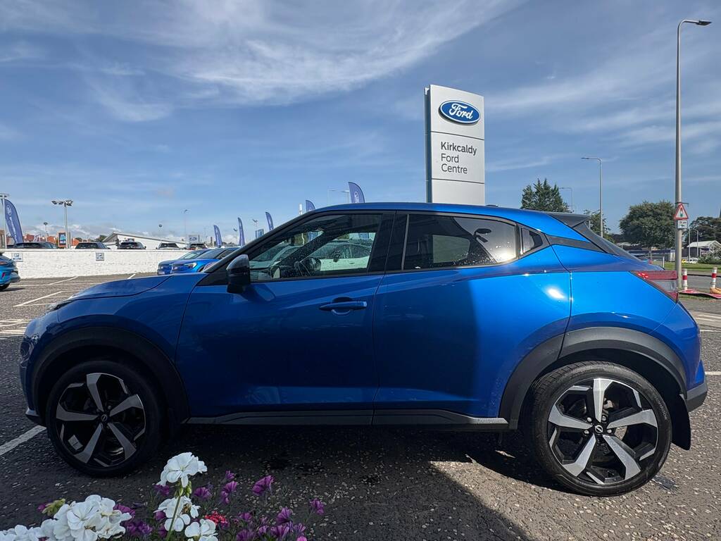 Nissan Juke 1.0 Dig-t Tekna SL73KKT Blue #6