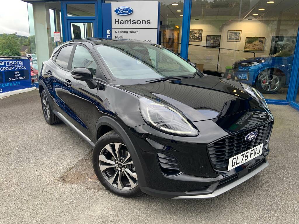 Ford Puma 1.0 Mhev 125Ps Titanium GL75FVJ Black