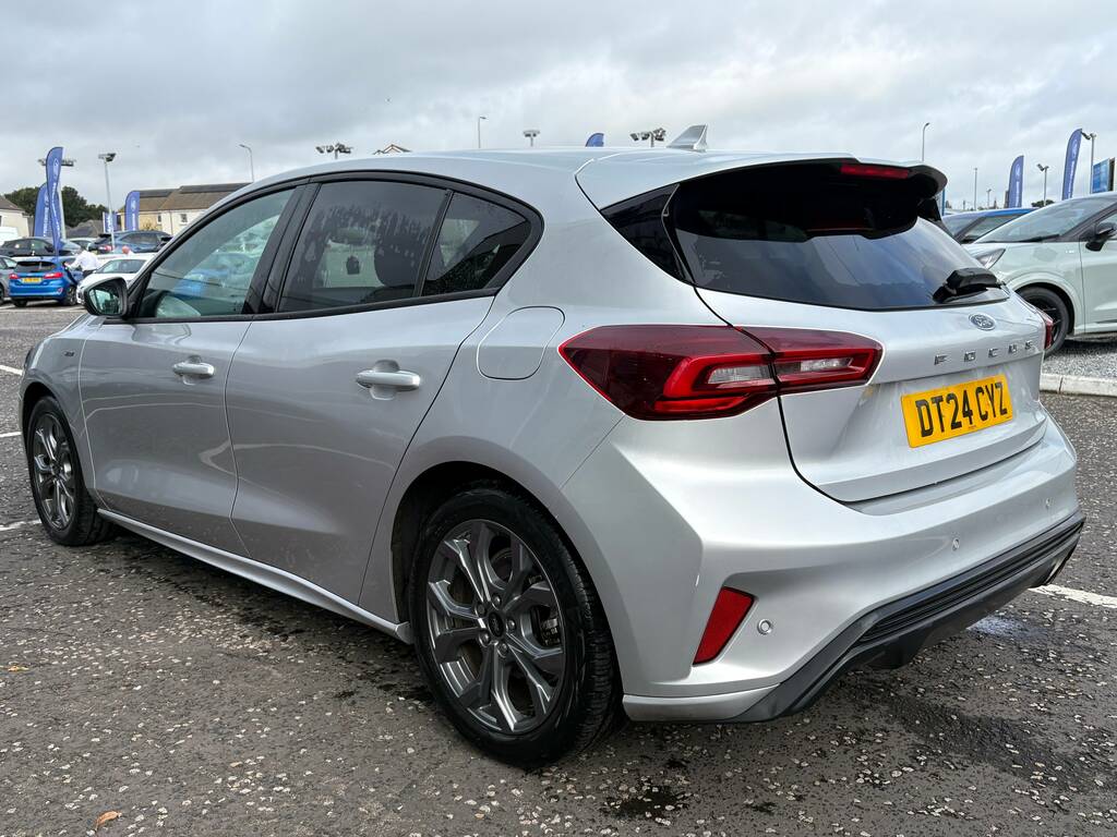 Ford Focus St-line 1.0 Ecoboost Mhev 125 6 Speed DT24CYZ Silver #5