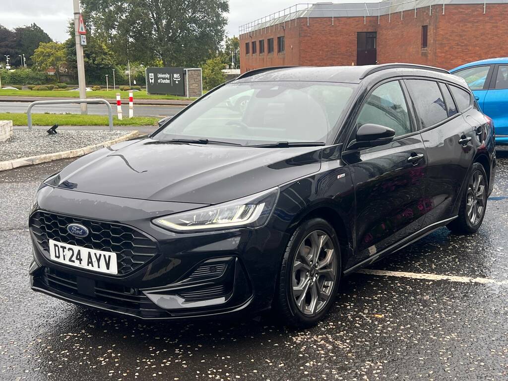Ford Focus St-line 1.0 Ecoboost Mhev 125 6 Speed DT24AYV Black #3