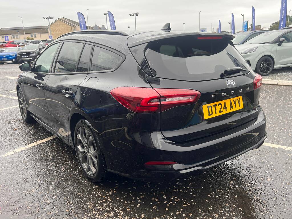 Ford Focus St-line 1.0 Ecoboost Mhev 125 6 Speed DT24AYV Black #5