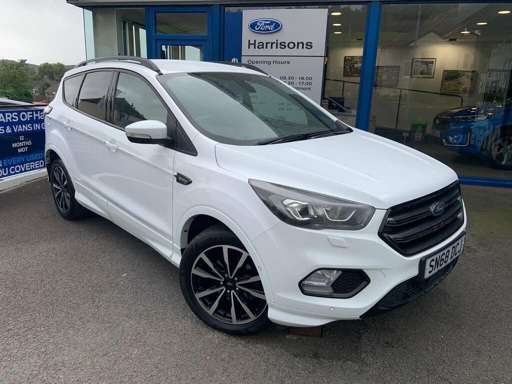 Ford Kuga 1.5 150Ps St-line SN68DCJ White #5