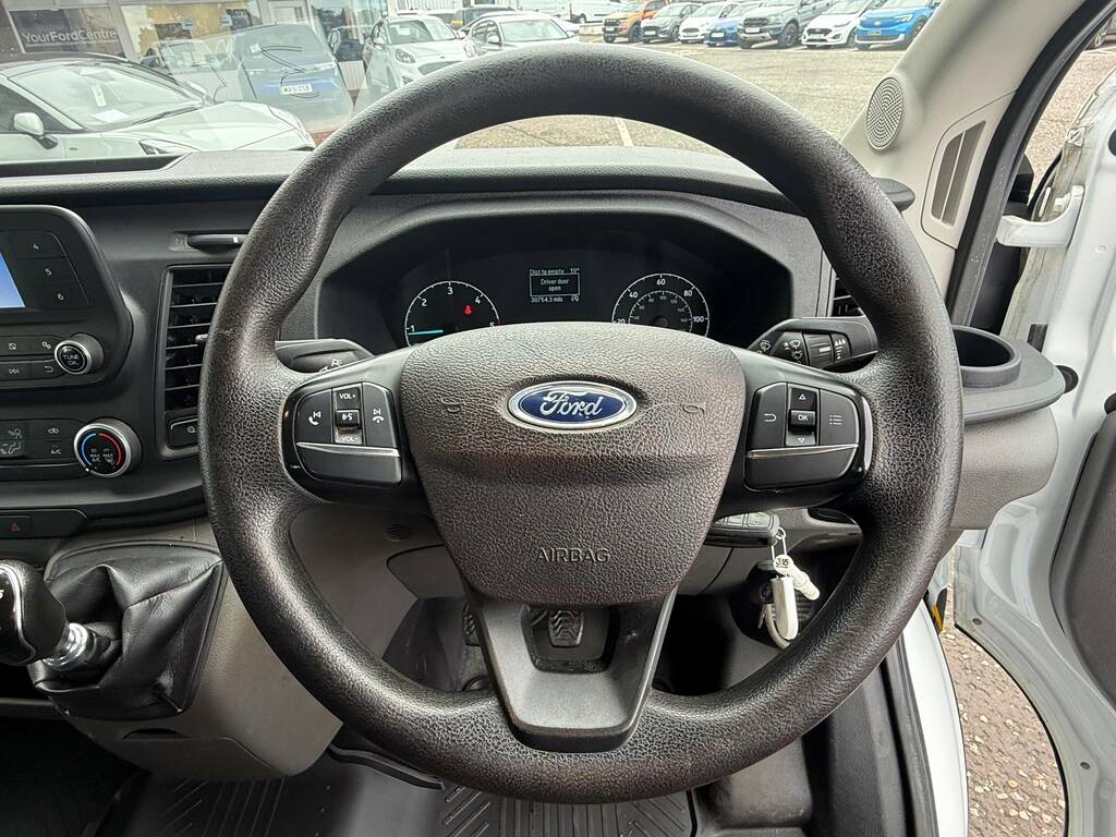 Ford Transit Custom 350 2.0 Ecoblue 130Ps L3 Dciv Dropside Rwd ML22WRF White #3