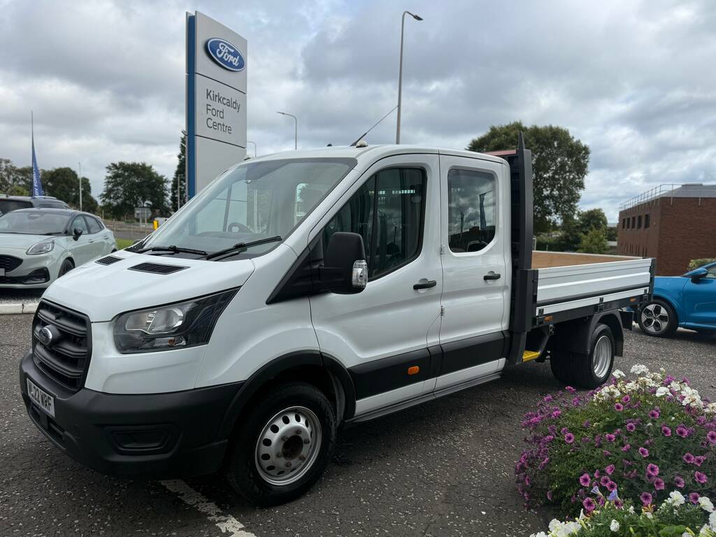 Ford Transit Custom 350 2.0 Ecoblue 130Ps L3 Dciv Dropside Rwd ML22WRF White #6