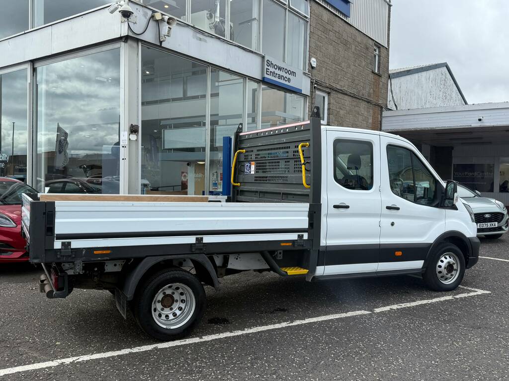 Ford Transit Custom 350 2.0 Ecoblue 130Ps L3 Dciv Dropside Rwd ML22WRF White #5
